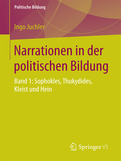 Title details for Narrationen in der politischen Bildung by Ingo Juchler - Available